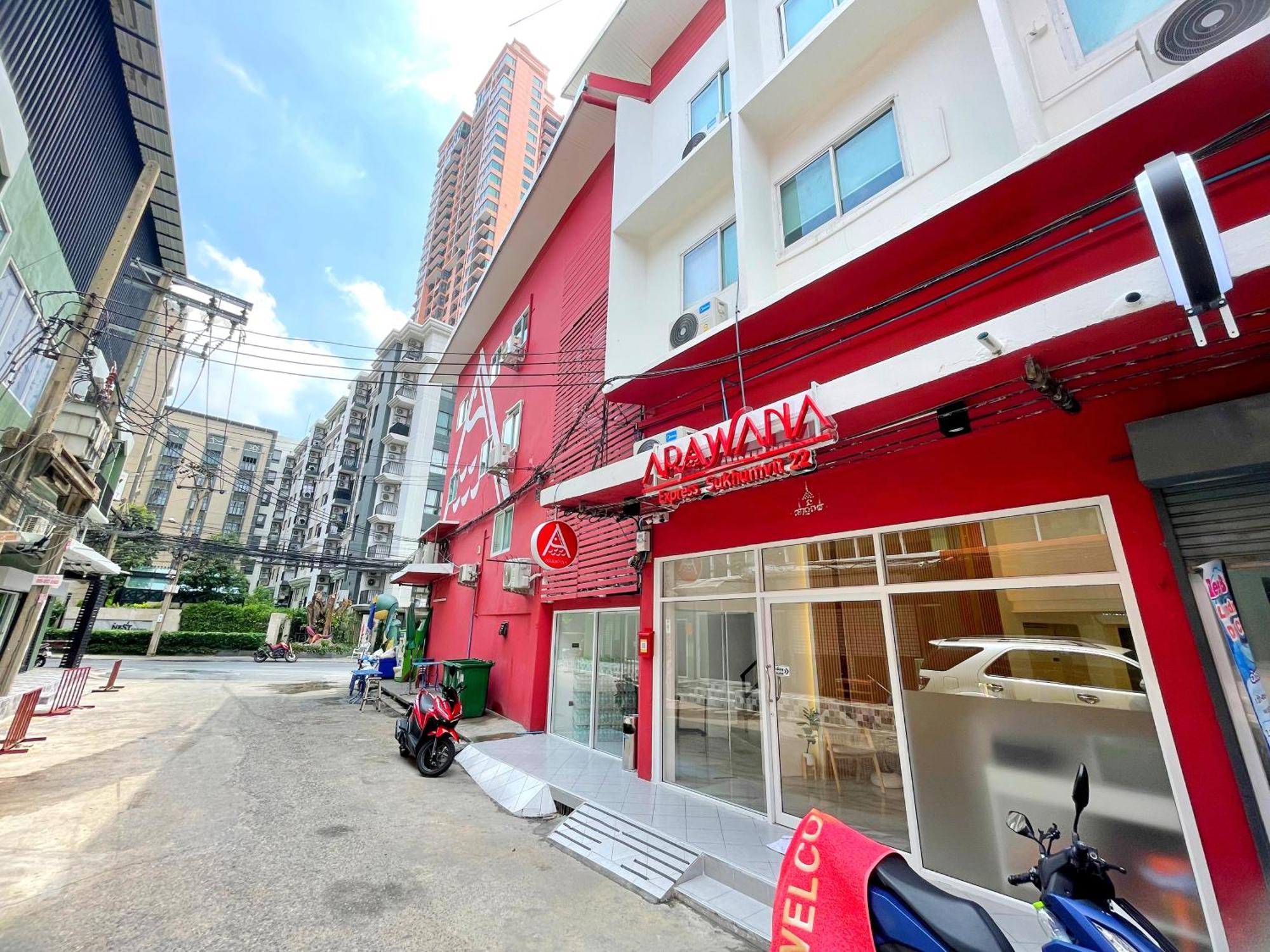 曼谷Arawana Express Sukhumvit 22公寓式酒店 外观 照片